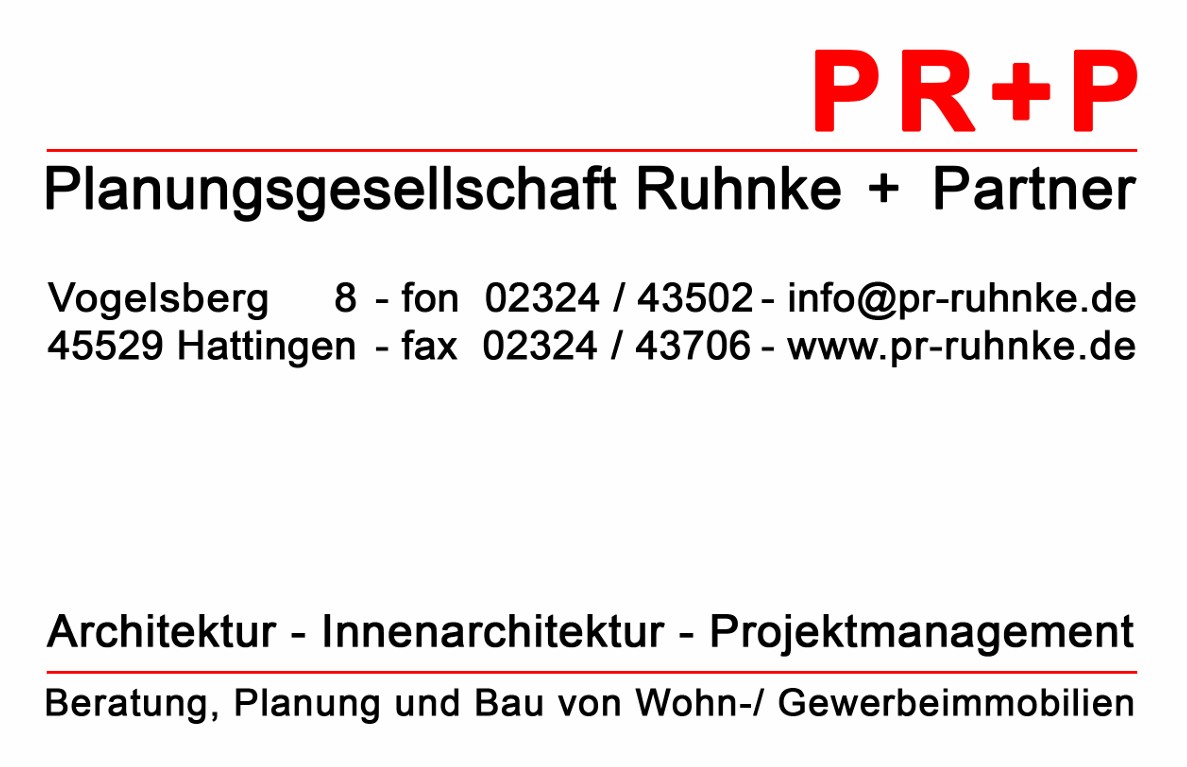 PR+P Planungsgesellschaft Ruhnke+Partner mbB